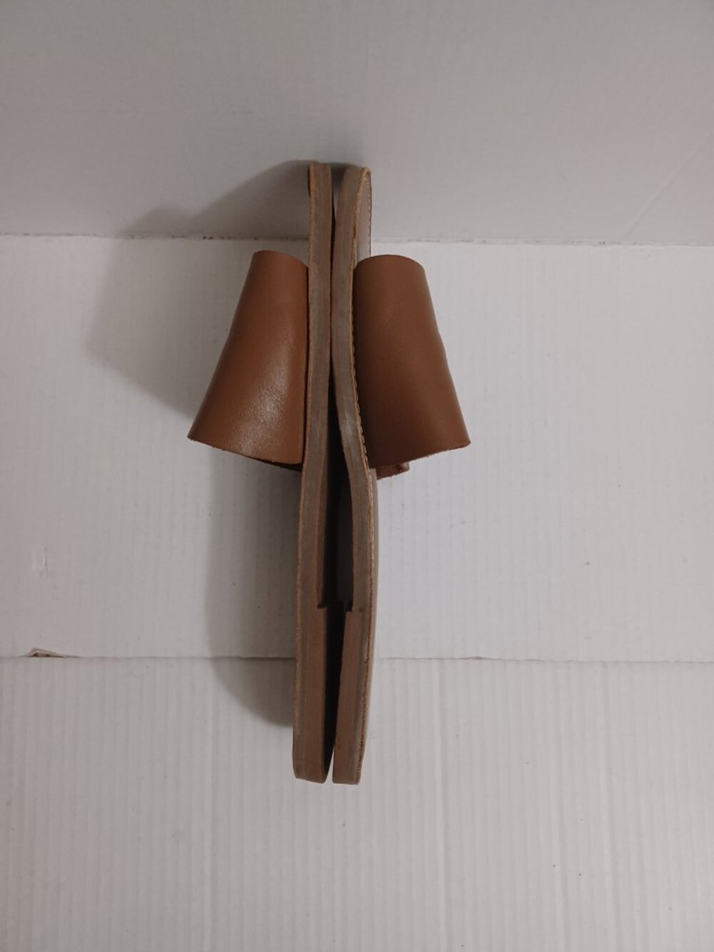MADEWELL THE BOARDWALK POST SLIDE SANDALS BROWN SIZE 11 - Picture 10 of 16